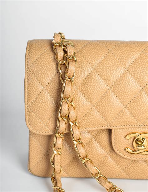 chanel classic flap bag in beige|chanel classic flap bag zipper.